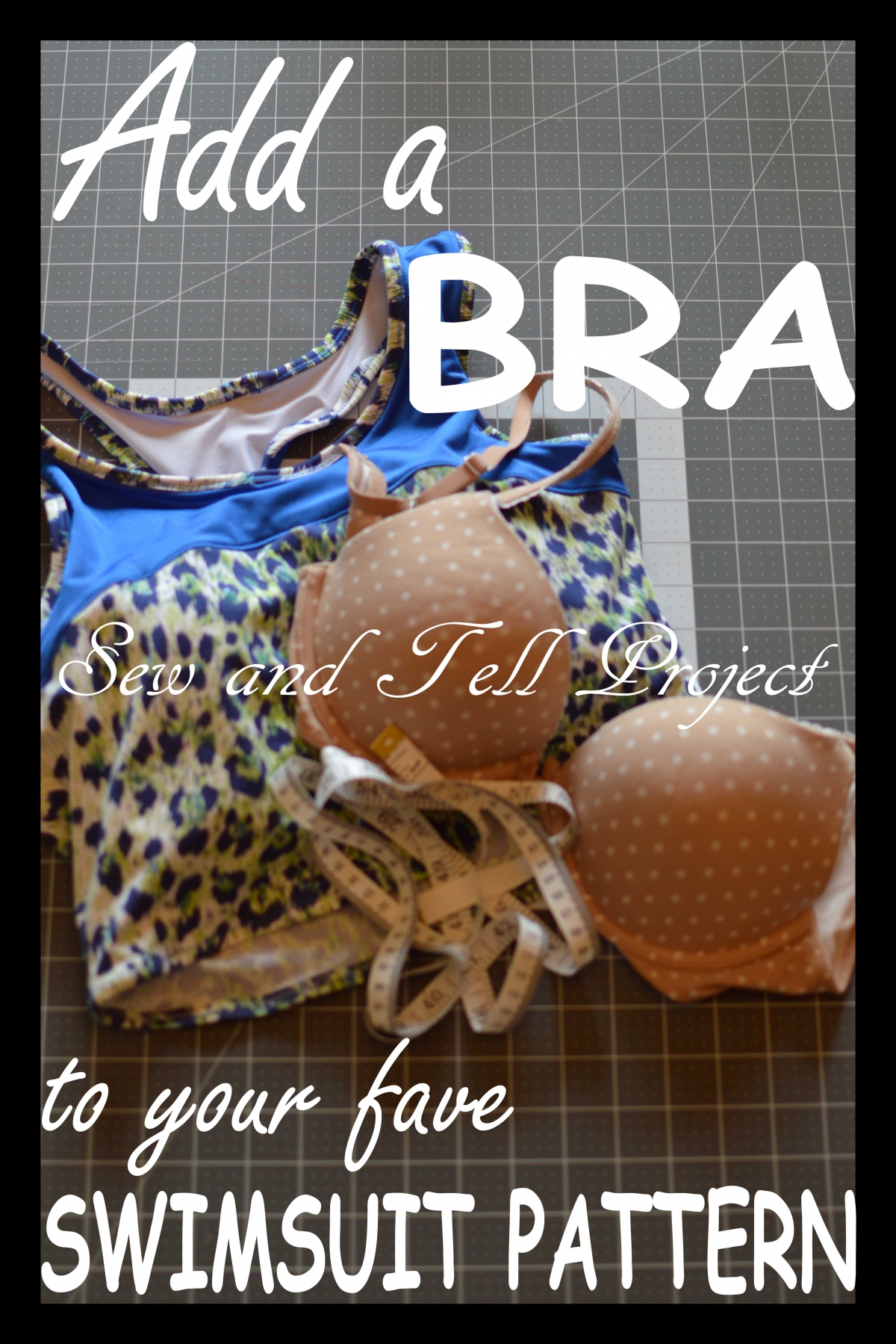 How to Sew a REAL bra into Your Fave Swimsuit Pattern - The Sew